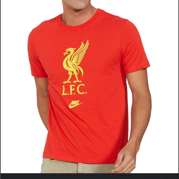 Nike Red L.F.C. Short Sleeve‎ Tee - Picture 1 of 7